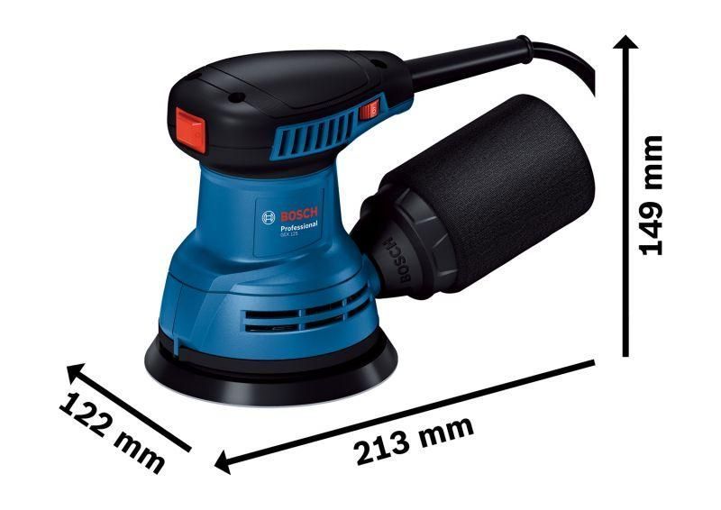 Ексцентрикова шліфмашина Bosch GEX 125 06013A8020 06013A8020 фото