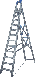 Драбина ELKOP 12сх. верх.сх.-2,9м JHR 612 JHR 612 фото 2