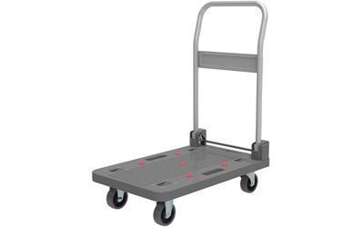 Візок-платформа на колесах з ручкою до 150 кг ViO HP-150SP HP-150SP фото
