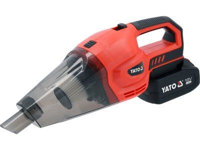 Порохотяг з фільтром HEPA акумулятор YATO Li-Ion 18 V 4 АГод 150 Вт 2 подовжувачі і насадки [6] YT-85682 YT-85682 фото