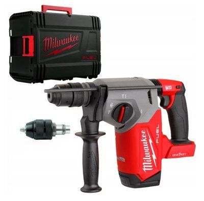 Перфоратор акумуляторний SDS-PLUS MILWAUKEE, M18 FHX-0X. 2,5Дж (каркас, патрон FIXTEC 13мм, HDкейс) 4933478888 фото