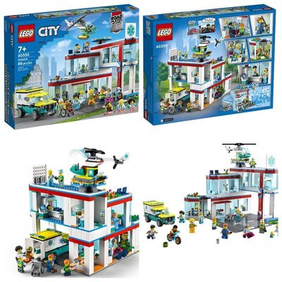 Конструктор LEGO City Лікарня 60330L фото