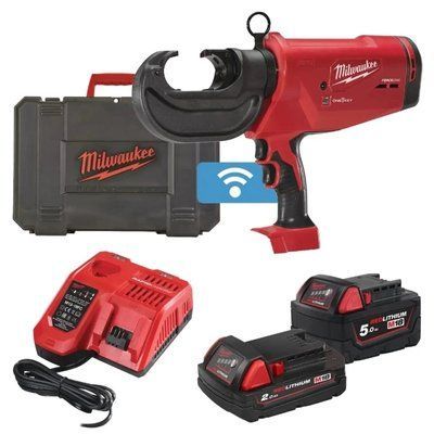 Обтискник гідравлічний акумуляторний для кабелів MILWAUKEE M18 HCCT109/42-522C (ЗУ+2акк.Х5А&middot;год + кейс) 4933459273 4933459273 фото