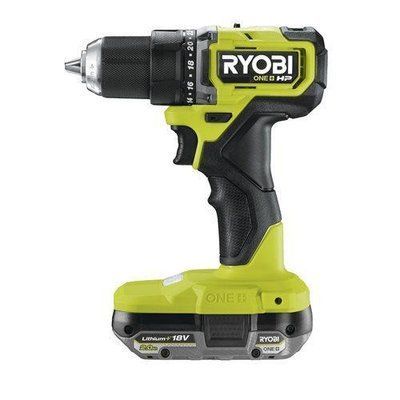 Шуруповерт-дриль RYOBI ONE+ RDD18C-1C20SJ, 18В, безщіткова, 54Нм, 1х2Ач+сумка 5133005517 фото