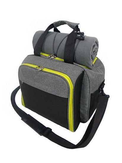Набір для пікніка TE-420 Picnic, сірий з чорним 6217028111531BGREY фото
