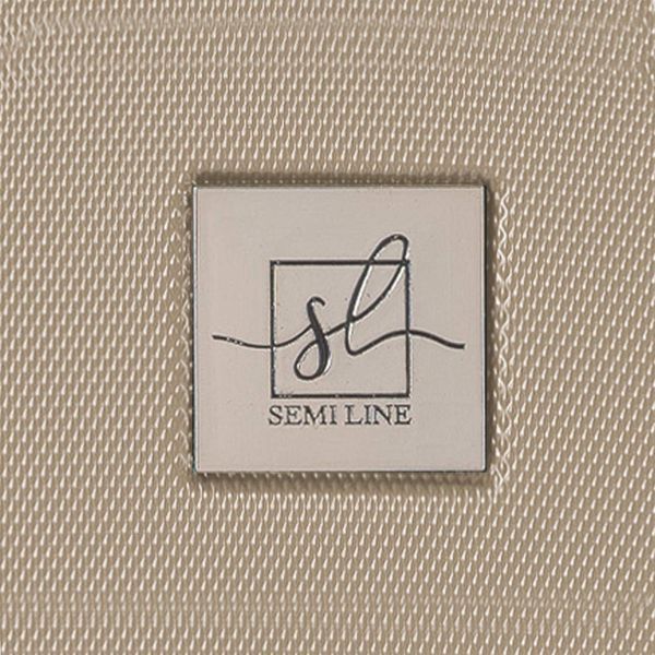 Валіза Semi Line 24" (M) Champagne/Black (T5674-3) DAS302683 фото