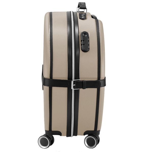 Валіза Semi Line 24" (M) Champagne/Black (T5674-3) DAS302683 фото