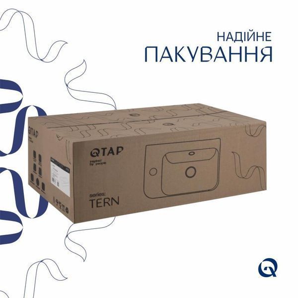 Раковина Qtap Tern 450х250х158 White QT1711H02RW SD00052902 фото