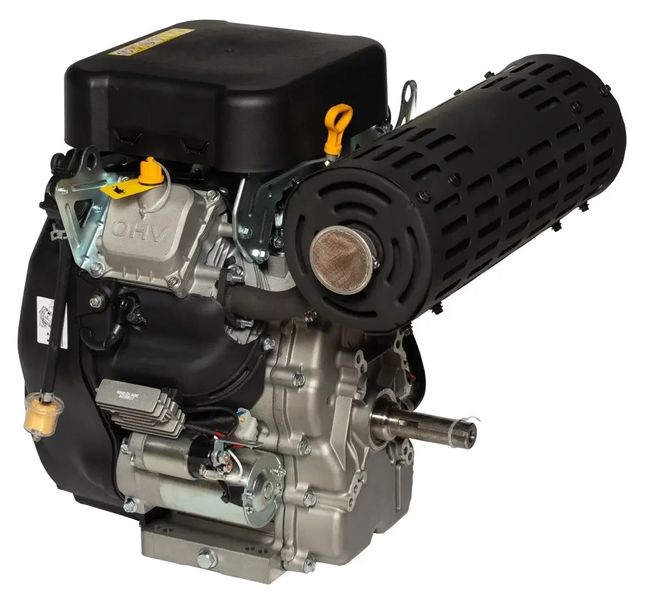 Двигун бензиновий Loncin LC2V90FD (35 к. с., ел.стартер, шпонка 36 мм, євро 5) 13008 фото
