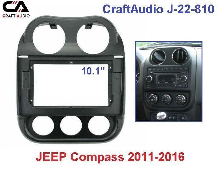 Штатна магнітола QLine AMR 1046-J-22-810 10" 4/64 JEEP Compass 2011-2016 33464-car фото