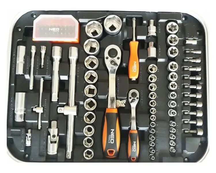 Набір діелектричних VDE інструментів 108 одиниць NEO TOOLS 01-310 1/4"-1/2 01-310-1 01-310-1 фото