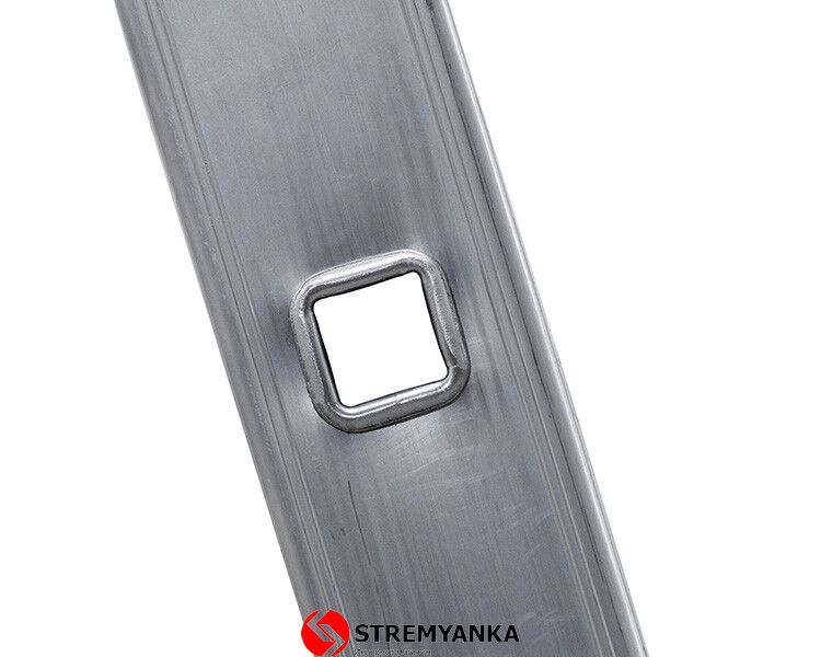 Алюминиевая односекционная лестница 14 ступеней UNOMAX VIRASTAR VSL014 фото