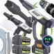 Акумуляторна мийка високого тиску Toolme TM280 PRO BRUSHLESS 450 Вт з алюмінієвою помпою 2 АКБ 21В піногенератор (Польща) TM280 фото 1