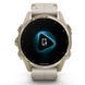 Смарт-годинник Garmin Fenix 8 Amoled 43 мм Sapphire Soft Gold with Limestone Leather Band 010-02903-40 010-02903-40 фото 2