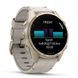 Смарт-годинник Garmin Fenix 8 Amoled 43 мм Sapphire Soft Gold with Limestone Leather Band 010-02903-40 010-02903-40 фото 4