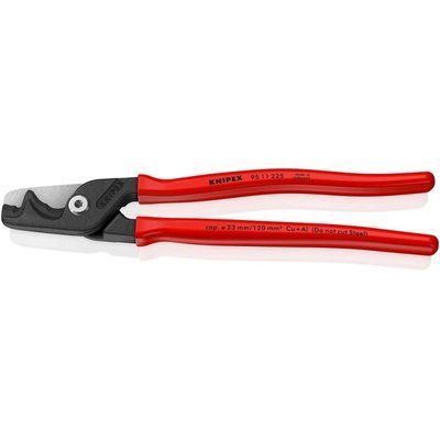 Ножиці для різання кабелів StepCut XL 225 мм KNIPEX 95 11 225 фосфатовані 95 11 225 фото