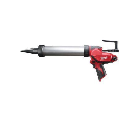 Пістолет для герметиків акумуляторний MILWAUKEE M12 PCG/400A-0, 400мл (каркас, алюмінієва туба, картонне пакування) 4933441780 фото