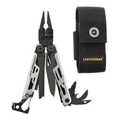 Мультитул Leatherman Signal Black and Silver 832625 + безкоштовна доставка 832625 фото