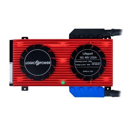 BMS плата LP LiFePO4 48V 16S Dis 200A Ch 100A 18933(log) фото