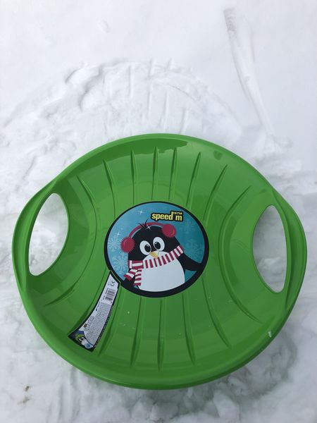 Зимние санки-диск SPEED-M, зеленые 5905197069173 фото