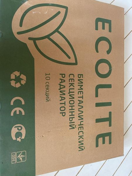 Біметалевий радіатор Ecolite 500/80 (10 секцій) Ecolite 500/80 фото