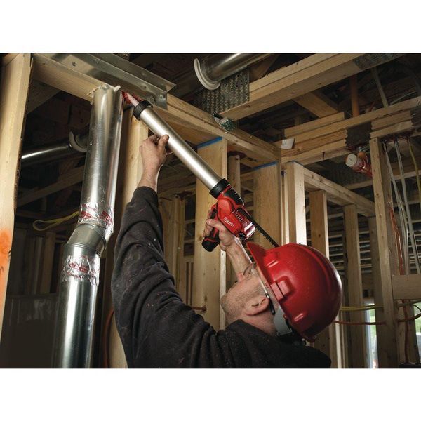 Пістолет для герметиків акумуляторний MILWAUKEE M12 PCG/400A-0, 400мл (каркас, алюмінієва туба, картонне пакування) 4933441780 фото