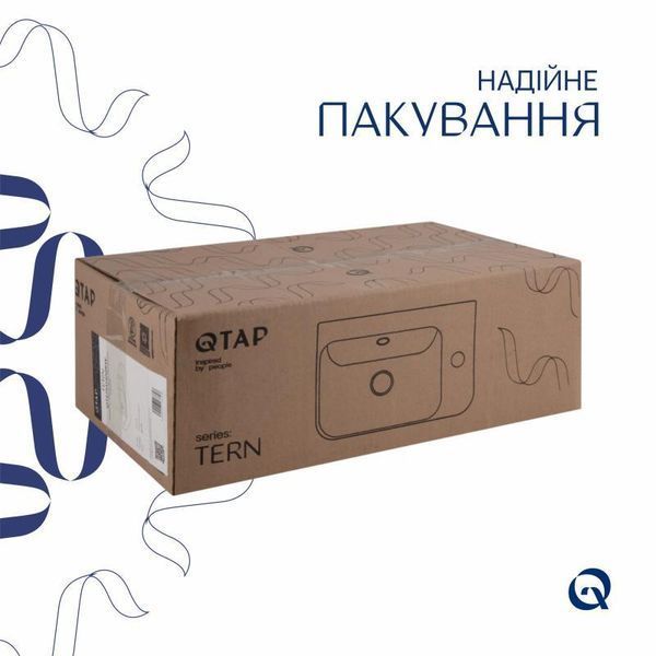 Раковина Qtap Tern 450х250х158 White QT1711H02LW SD00052903 фото
