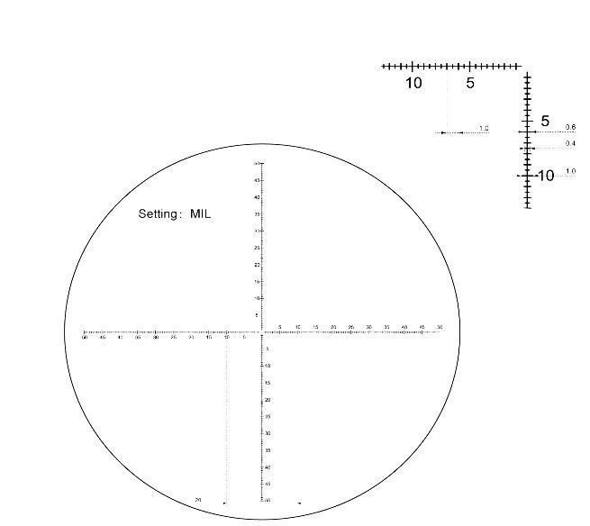 Бінокль з сіткою Vector Optics Continental Plus 10x42 ED SCBO-07 фото