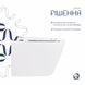 Унітаз підвісний Qtap Swan безобідковий з сідінням Soft-close QT16335178W SD00036227 фото 4