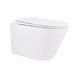 Унітаз підвісний Qtap Swan безобідковий з сідінням Soft-close QT16335178W SD00036227 фото 1