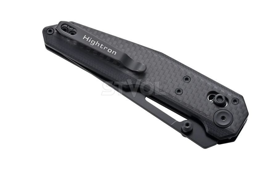 Ніж Hightron Sharplyn, 14C28N G10 + CF HK01BLK фото