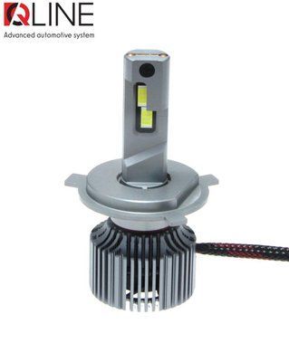 Лампи світлодіодні QLine Ultra +200% 55W H4 6000K (2шт.) 12V 34966-car фото