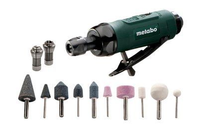 Пневматична прямошліфувальна машина Metabo DG 25 Set (Безкоштову доставку) 604116500 фото