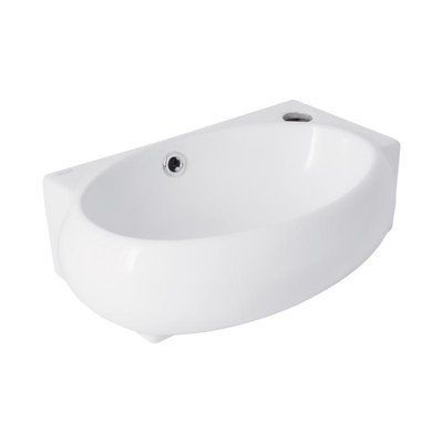 Раковина Qtap Leo 430x285x160 White QT11111008LW SD00052901 фото