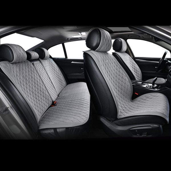 Комплект преміум накидок для сидінь BELTEX New York, grey BX84200(L) фото