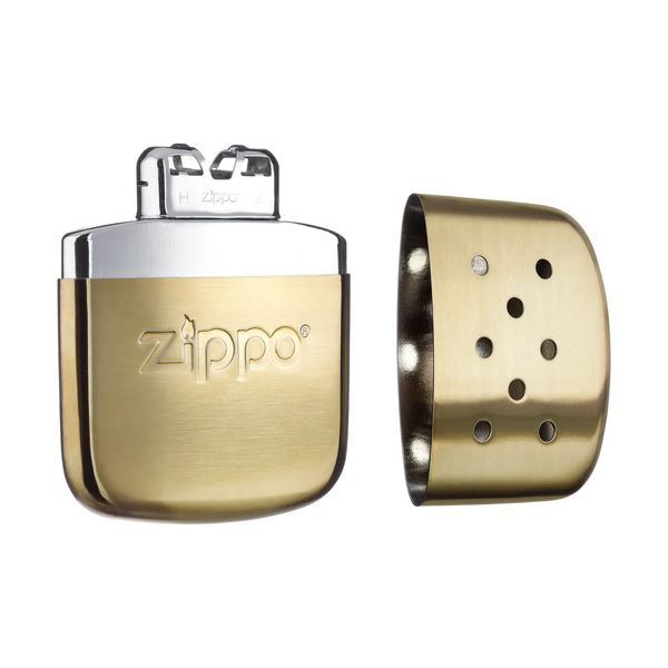 Грілка для рук Zippo BLACK HAND WARMER золотиста, чохол (2007109) 2007109 фото