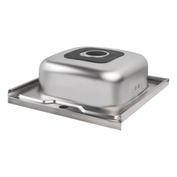 Кухонна мійка Brinex 5050 0,6 мм Satin (BRIN5050SAT06) SD00054100 фото