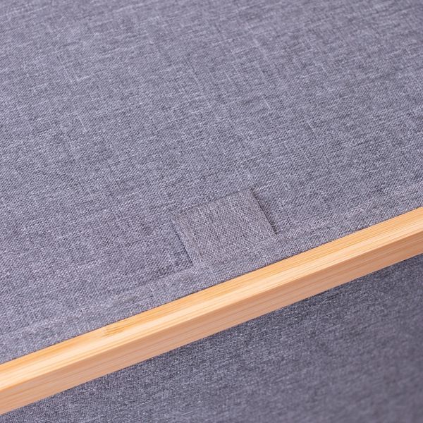 Кошик для білизни з кришкою 40&times;30&times;60 (см) м'який 70 (л) HP-41-16 Yiwu HP-41-16 HP-41-16 фото