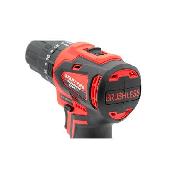 Шурупокрут акумуляторний START PRO SCD3-18/2B BRUSHLESS SCD3-18/2B фото