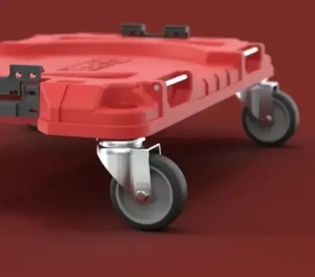 Платформа на колесах 20 520x340x160 SYSTEM PRO Transport Platform Red SKRQTPPROCZEPG003 QBRICK 11060800202 фото