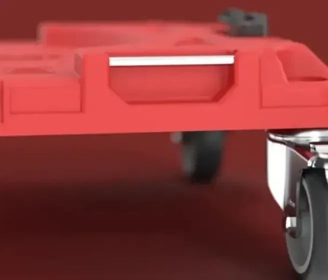 Платформа на колесах 20 520x340x160 SYSTEM PRO Transport Platform Red SKRQTPPROCZEPG003 QBRICK 11060800202 фото