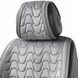 Комплект преміум накидок для сидінь BELTEX Chicago, grey BX85200(L) фото 2