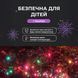 Гірлянда роса на пульті 200 метрів на 2000 led світлодіодів крапля на білому дроті мультиколор 2000L200MWML Garlando 2000L200MWML 2000L200MWML фото 4