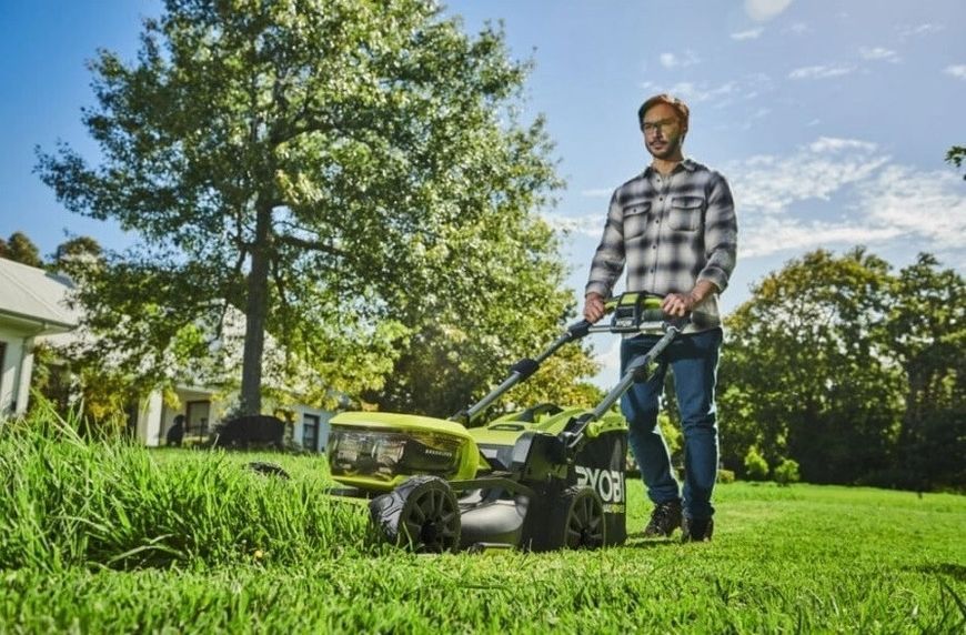 Газонокосарка акумуляторна Ryobi Max Power RY36LMX46A-150 36В акб 1х5А&middot;год 46 см 55 л 25-75 мм 22.5 кг 5133004914 5133004914 фото