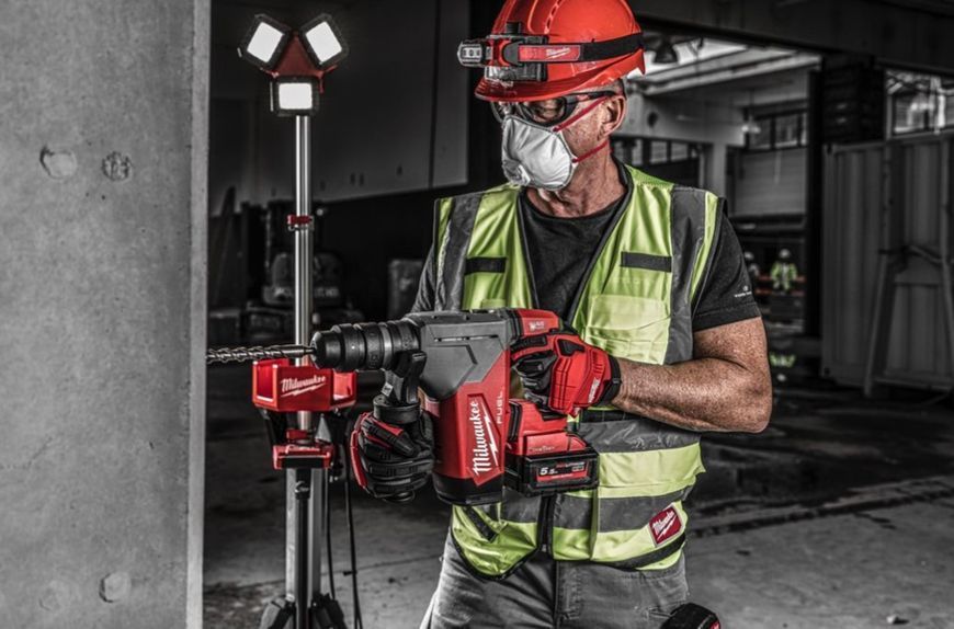 Перфоратор акумуляторний SDS-PLUS MILWAUKEE, M18 ONEFHPX-0, 5Дж (каркас) 4933478885 фото