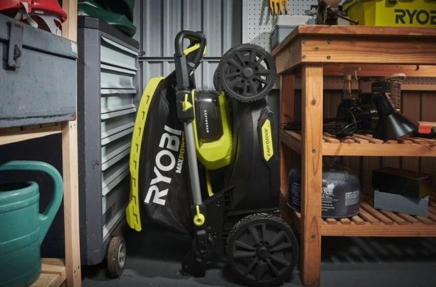 Газонокосарка акумуляторна Ryobi Max Power RY36LMX46A-150 36В акб 1х5А&middot;год 46 см 55 л 25-75 мм 22.5 кг 5133004914 5133004914 фото