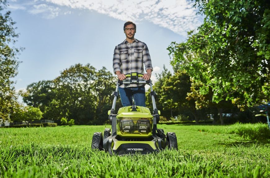 Газонокосарка акумуляторна Ryobi Max Power RY36LMX46A-150 36В акб 1х5А&middot;год 46 см 55 л 25-75 мм 22.5 кг 5133004914 5133004914 фото