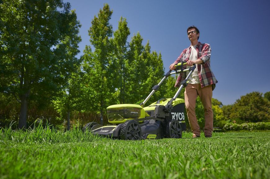 Газонокосарка акумуляторна Ryobi Max Power RY36LMX46A-150 36В акб 1х5А&middot;год 46 см 55 л 25-75 мм 22.5 кг 5133004914 5133004914 фото