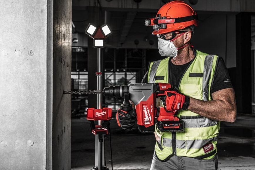 Перфоратор акумуляторний SDS-PLUS MILWAUKEE, M18 ONEFHPX-0, 5Дж (каркас) 4933478885 фото
