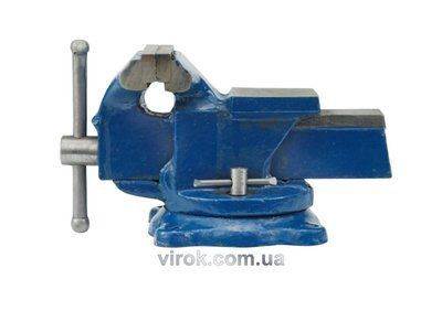 Лещата слюсарні обертові з наковальнею VOREL, 125 мм [1/84] 36038 36038 фото